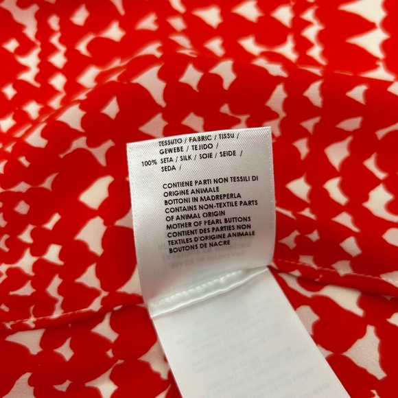 Stella McCartney Gabel Heart Print Silk - Picture 7 of 7